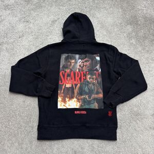 Shoe Palace Scarface Graphic Hoodie Mens Small Black Manolo Ribera Fleece Movie